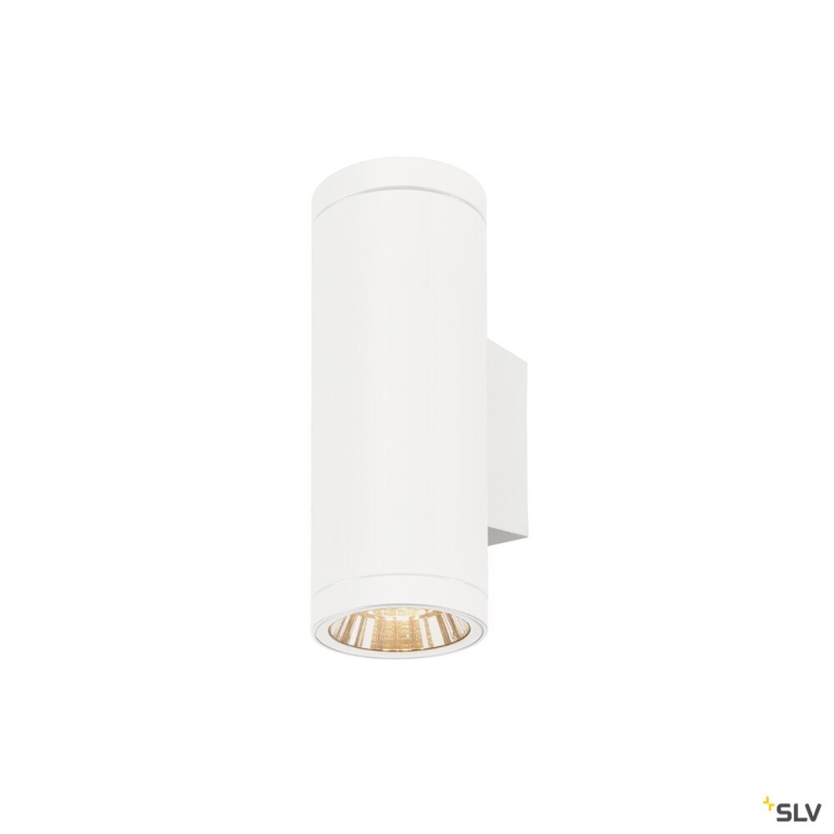 SLV HELIA PRO L, Wandaufbauleuchte, single, DALI, P1, zylindrisch, 2700 K, 10 W, 24°, weiß