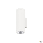 HELIA PRO L, Wandaufbauleuchte, single, DALI, P1, zylindrisch, 2700 K, 10 W, 24°, weiß