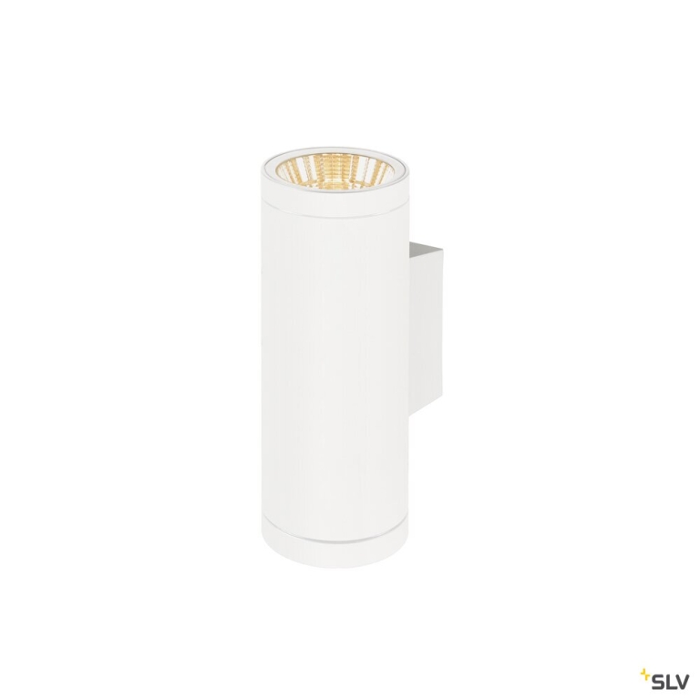 SLV HELIA PRO L, Wandaufbauleuchte, up/down, DALI, P1, 2700 K, 20 W, touch, 24°, weiß