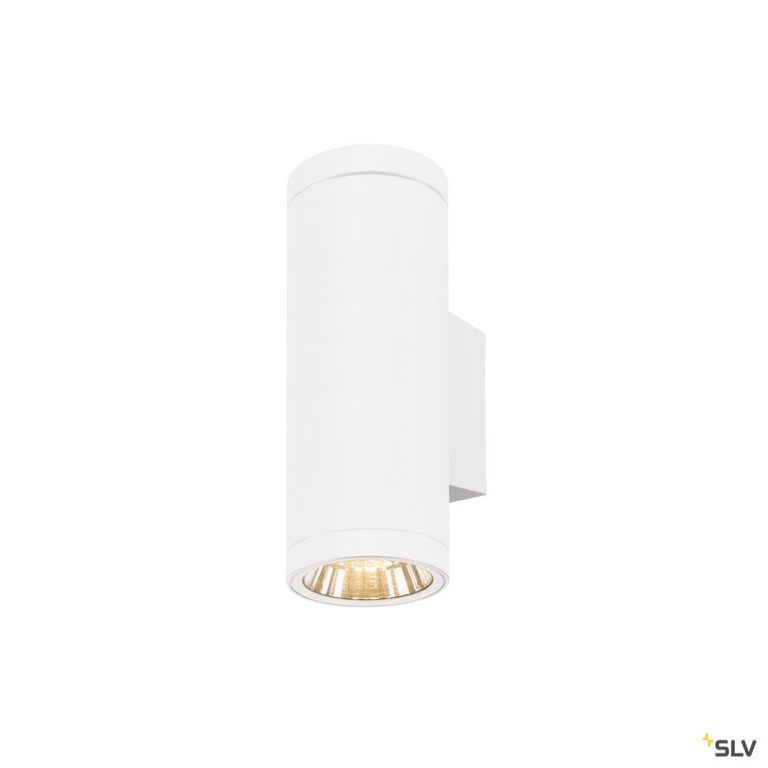 SLV HELIA PRO L, Wandaufbauleuchte, single, DALI, P2, zylindrisch, 2700 K, 15 W, 24°, weiß