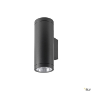 HELIA PRO L, Wandaufbauleuchte, up/down, DALI, P2, 2700 K, 30 W, touch, 24°, anthrazit