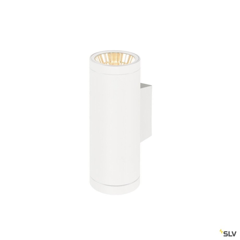 SLV HELIA PRO L, Wandaufbauleuchte, up/down, DALI, P2, 2700 K, 30 W, touch, 24°, weiß