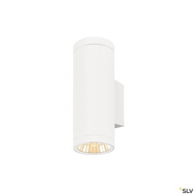 SLV HELIA PRO L, Wandaufbauleuchte, up/down, DALI, P2, 2700 K, 30 W, touch, 24°, weiß