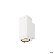 THEO PRO S, Wandaufbauleuchte, up/down, DALI, P2, rechteckig, 2700 K, 12 W, 24°, weiß