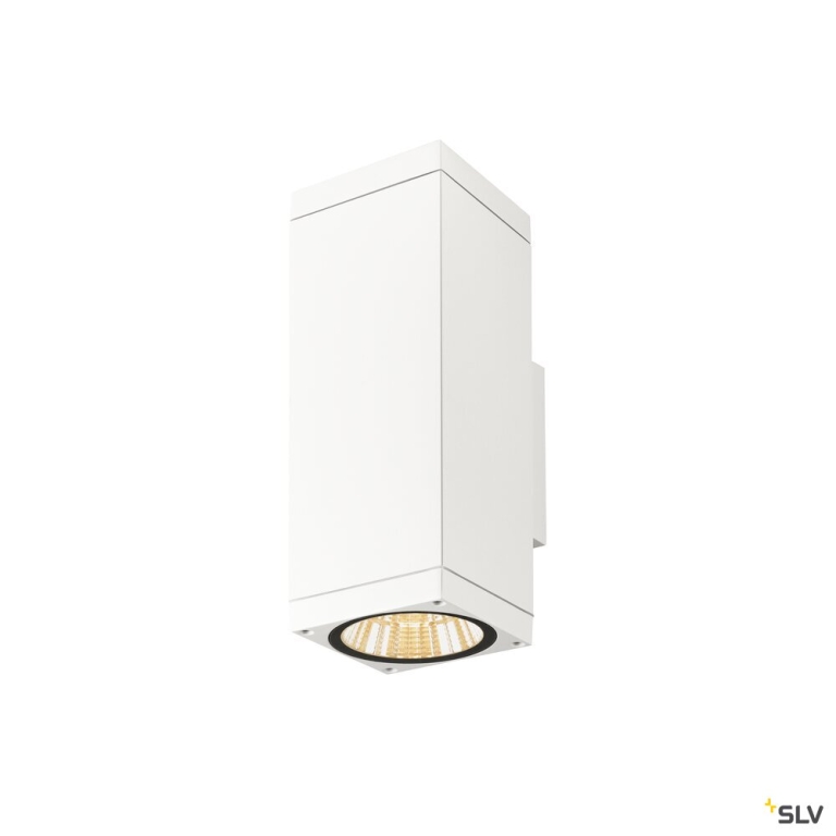 SLV THEO PRO L, Wandaufbauleuchte, single, DALI, P1, rechteckig, 2700 K, 10 W, 24°, weiß