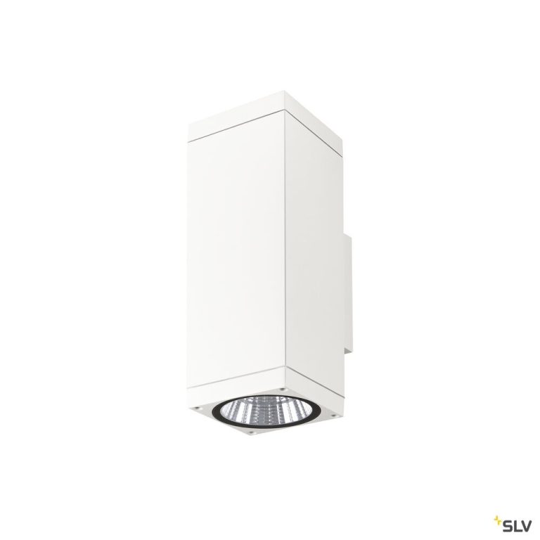 SLV THEO PRO L, Wandaufbauleuchte, single, DALI, P1, rechteckig, 2700 K, 10 W, 24°, weiß