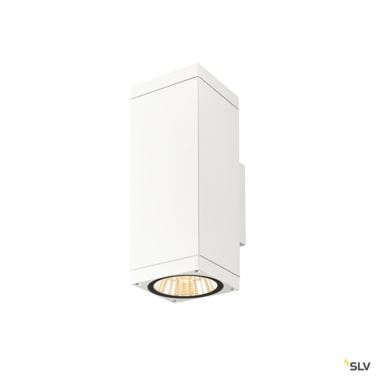 SLV THEO PRO L, Wandaufbauleuchte, single, DALI, P2, rechteckig, 2700 K, 15 W, 24°, weiß