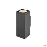 THEO PRO L, Wandaufbauleuchte, up/down, DALI, P2, 2700 K, 30 W, touch, 24°, anthrazit