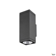 THEO PRO L, Wandaufbauleuchte, up/down, DALI, P2, 2700 K, 30 W, touch, 24°, anthrazit