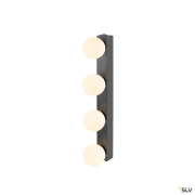 SUN Mirror, Wandaufbauleuchte, quad, 2700/3000/4000 K, TOUCH button, 18 W,  IP44, schwarz