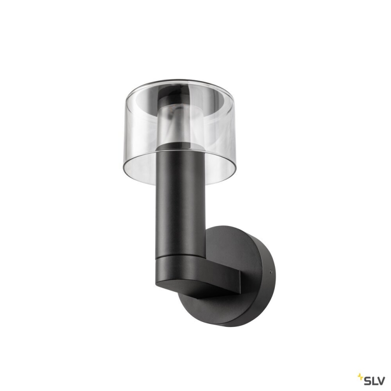 SLV TAHA II, Wandaufbauleuchte, PHASE, 2200/2700 K, 10 W, schwarz