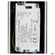 TAHA II, Wandaufbauleuchte, SENSOR, 2200/2700 K, max. 10 W, schwarz