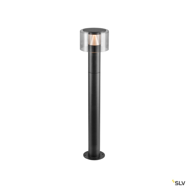 SLV TAHA II 70, Stehleuchte, PHASE, 2200/2700 K, IP65, zylindrisch, schwarz