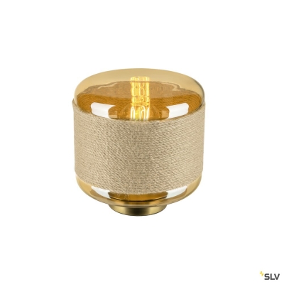 SLV PANTILO ROPE 19, Tischleuchte, E27, zylindrisch, 1 x max. 15 W, gold