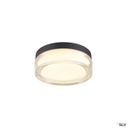 CYFT XL, Wand- und Deckenaufbauleuchte, 2700/3000/4000 K, 15 W, PHASE, 125°, IP65 schwarz / klar