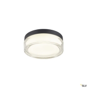 CYFT XL, Wand- und Deckenaufbauleuchte, 2700/3000/4000 K, 15 W, PHASE, 125°, IP65 schwarz / klar
