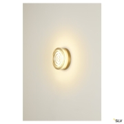 CYFT WAVE XL, Wand- und Deckenaufbauleuchte, 2700/3000/4000 K, 15 W, PHASE, 105°, IP65 schwarz / klar
