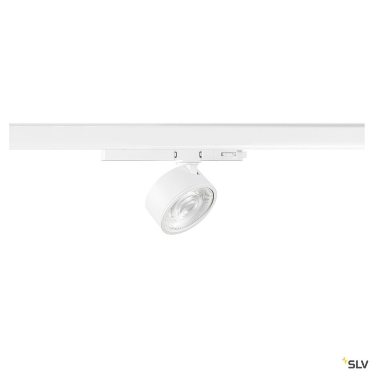 SLV KALU 2.0, 3~ Spot, PHASE, zylindrisch, 2700 K, 10 W, 36°, weiß