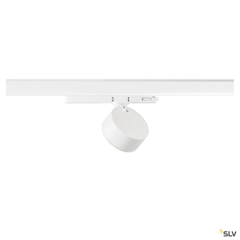 SLV KALU 2.0, 3~ Spot, PHASE, zylindrisch, 4000 K, 10 W, 36°, weiß
