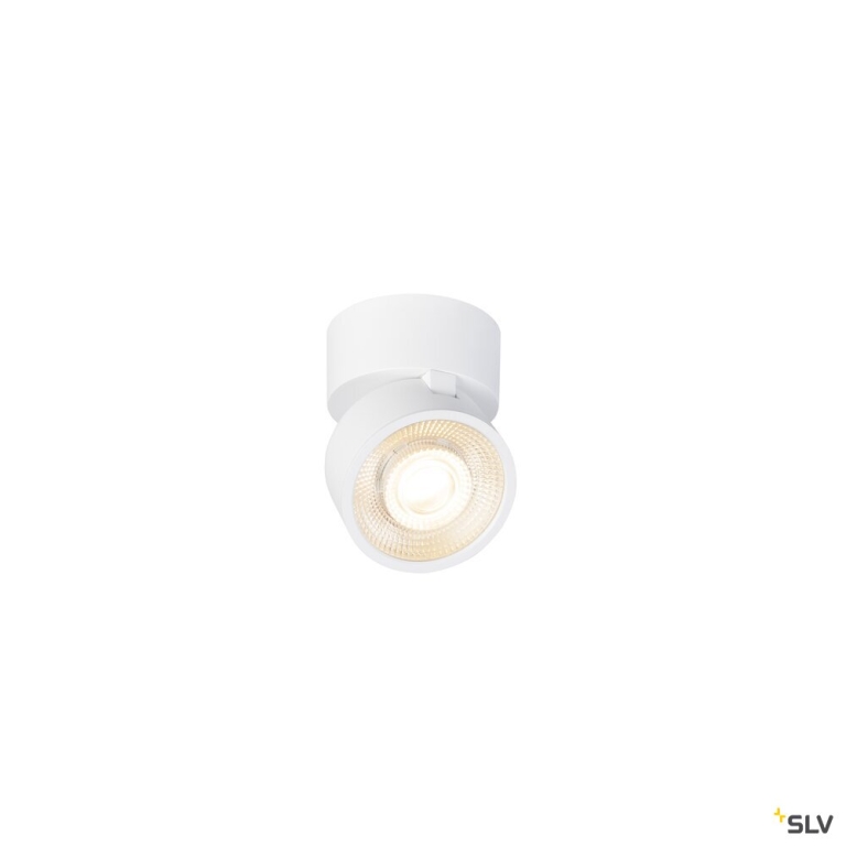 SLV KALU 2.0, Wand- und Deckenaufbauleuchte, PHASE, 2700 K, 10 W, 36°, weiß