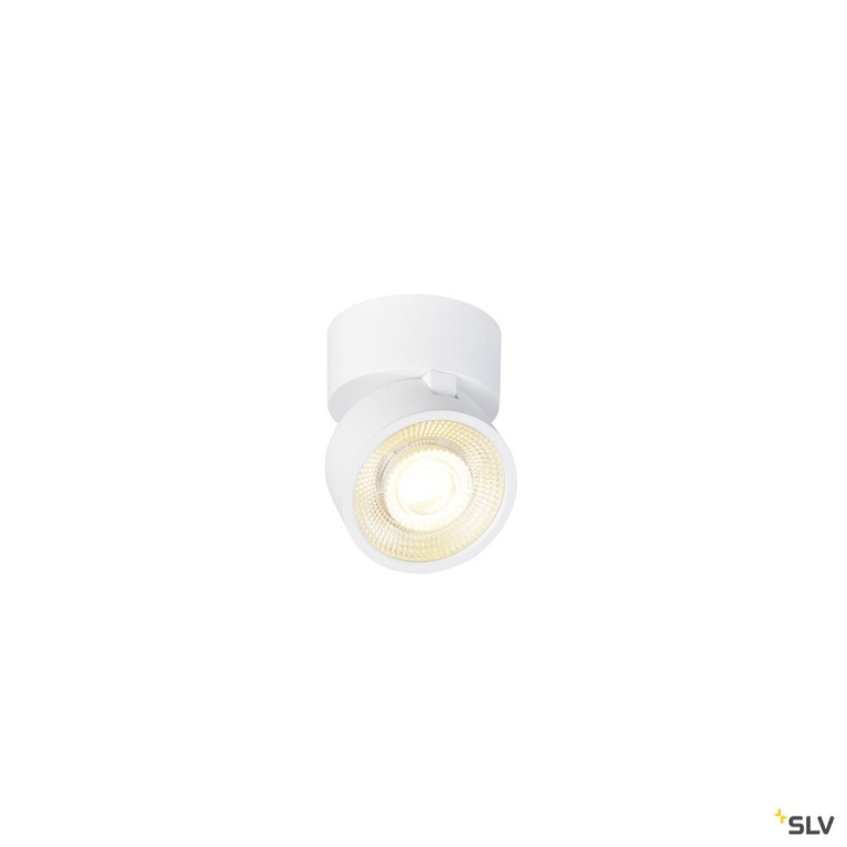 SLV KALU 2.0, Wand- und Deckenaufbauleuchte, PHASE, 3000 K, 10 W, 36°, weiß