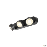 KALU 2.0, Wand- und Deckenaufbauleuchte, PHASE, 3000 K, 28 W, 36°, schwarz