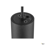 LALU®, Pendelleuchte, LED Base, Mix&Match, recessed canopy, Pendellänge 200 cm, 2700/3000K, 40°, PHASE, schwarz