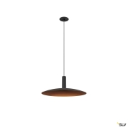 LALU®, Pendelleuchte, LED Base, Mix&Match, recessed canopy, Pendellänge 200 cm, 2700/3000K, 40°, PHASE, schwarz