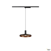 LALU®, 1~Pendelleuchte, PHASE, LED Base, Mix&Match, Pendellänge 200 cm, 2700/3000K, 40°, schwarz
