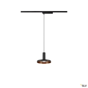 LALU®, 1~Pendelleuchte, PHASE, LED Base, Mix&Match, Pendellänge 200 cm, 2700/3000K, 40°, schwarz