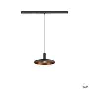 LALU®, 48V Pendelleuchte, DALI, LED Base, Mix&Match, Pendellänge 200 cm, 2700/3000K, 40°, schwarz