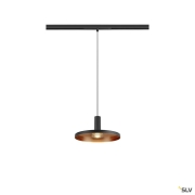 LALU®, 48V Pendelleuchte, DALI, LED Base, Mix&Match, Pendellänge 200 cm, 2700/3000K, 40°, schwarz