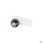 DYSKO, Wand- und Deckenaufbauleuchte, single, PHASE, 2700K, 6.7 W, 36°, weiß / schwarz
