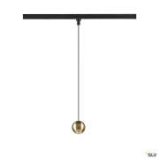 DYSKO, 1~ Pendelleuchte, PHASE, Pendellänge 200 cm, 2700K, 36°, schwarz / gold