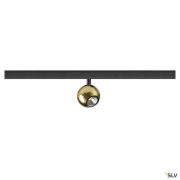 DYSKO, 48V Spot, DALI, standard surface mounted track, 2700K, 5.6 W, 36°, schwarz / gold