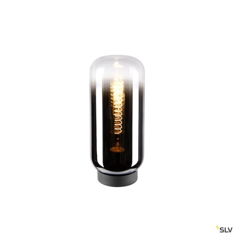 SLV PANTILO SLIM, Tischleuchte, zylindrisch, 1 x max. 15 W E27, chrom