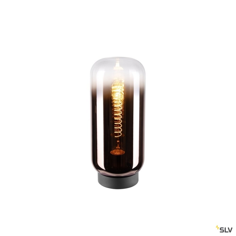 SLV PANTILO SLIM, Tischleuchte, zylindrisch, 1 x max. 15 W E27, kupfer