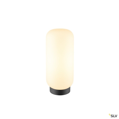 SLV PANTILO SLIM, Tischleuchte, zylindrisch, 1 x max. 15 W E27, weiß