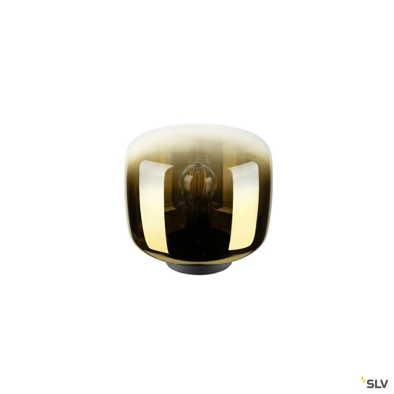 SLV PANTILO, Tischleuchte, zylindrisch, 1 x max. 15 W E27, gold