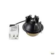 DYSKO, Deckeneinbauleuchte, rund, PHASE, 2700K, 6.4 W, 36°, schwarz / gold
