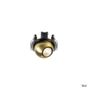 DYSKO, Deckeneinbauleuchte, rund, PHASE, 2700K, 6.4 W, 36°, schwarz / gold