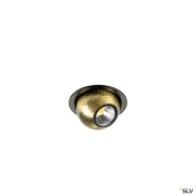 DYSKO, Deckeneinbauleuchte, rund, PHASE, 2700K, 6.4 W, 36°, schwarz / gold