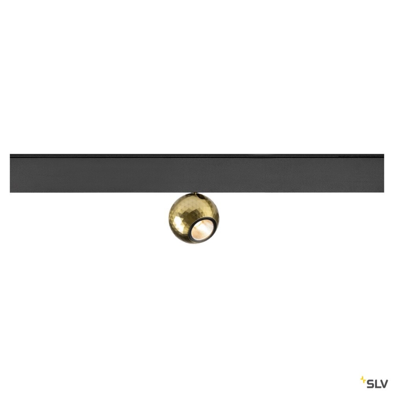 SLV DYSKO, 48V Spot, DALI, deep & recessed track, 2700K, 5.6 W, 36°, schwarz / gold