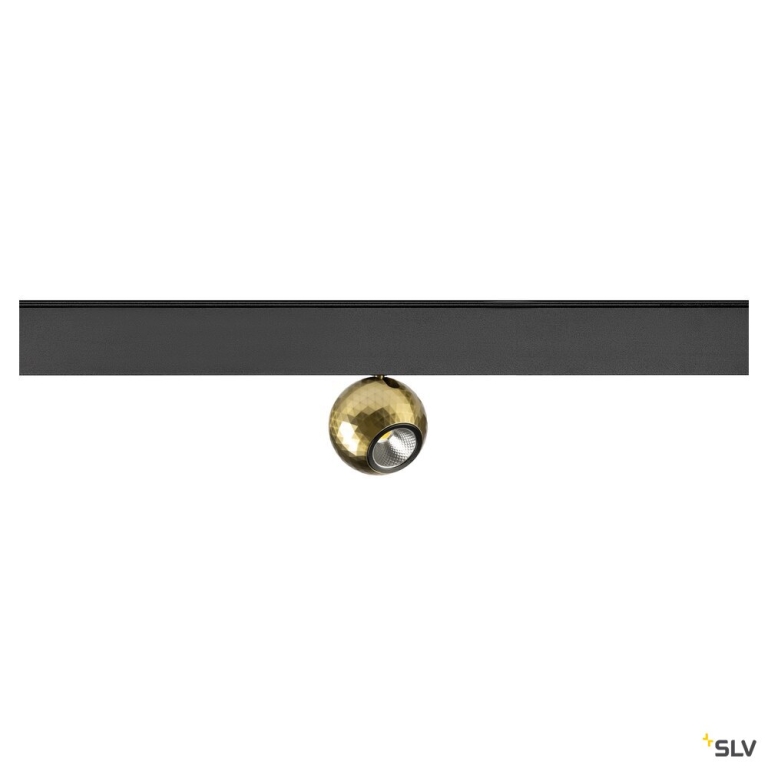 SLV DYSKO, 48V Spot, DALI, deep & recessed track, 2700K, 5.6 W, 36°, schwarz / gold