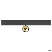 DYSKO, 48V Spot, DALI, deep & recessed track, 2700K, 5.6 W, 36°, schwarz / gold