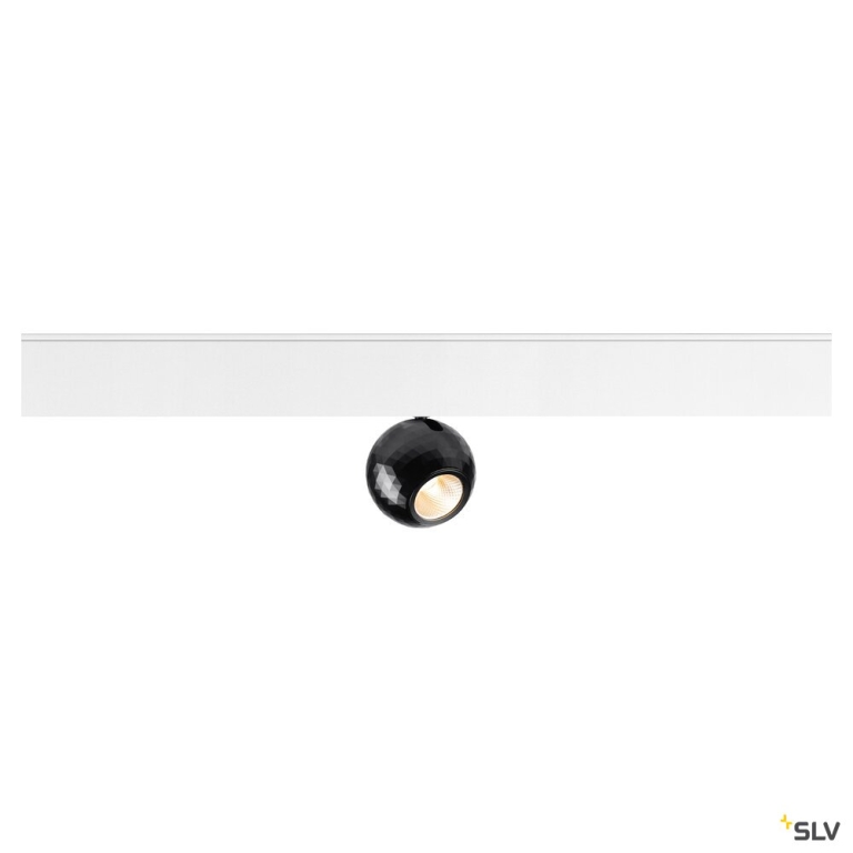 SLV DYSKO, 48V Spot, DALI, deep & recessed track, 2700K, 5.6 W, 36°, weiß / schwarz