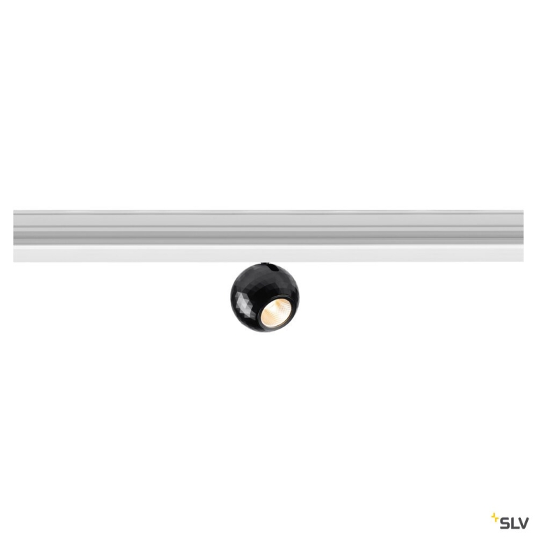 SLV DYSKO, 48V Spot, DALI, deep & recessed track, 2700K, 5.6 W, 36°, weiß / schwarz