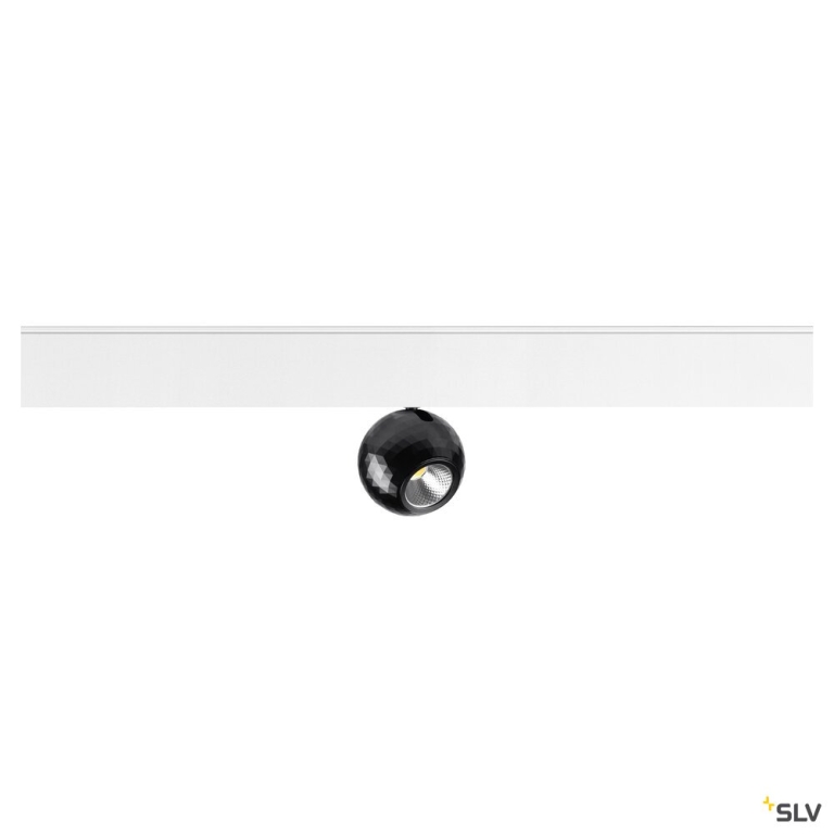 SLV DYSKO, 48V Spot, DALI, deep & recessed track, 2700K, 5.6 W, 36°, weiß / schwarz