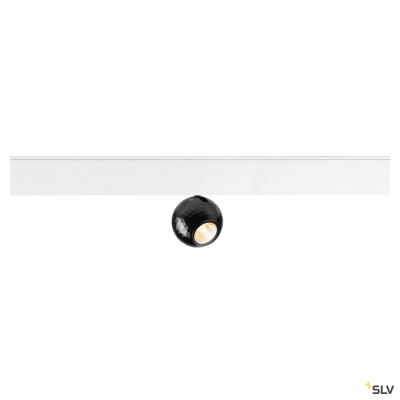 SLV DYSKO, 48V Spot, DALI, deep & recessed track, 2700K, 5.6 W, 36°, weiß / schwarz