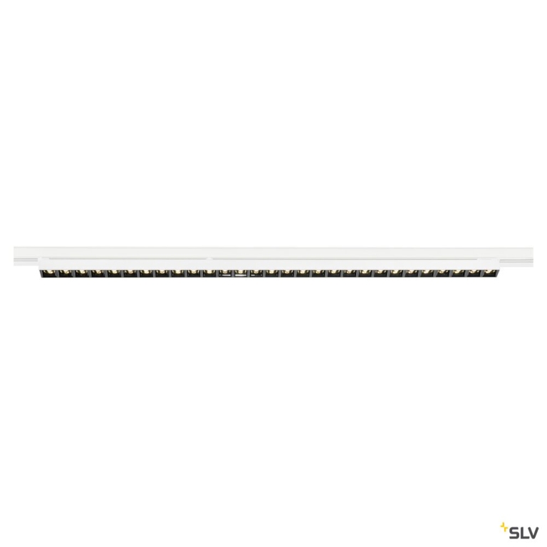 SLV SIGHT EVO, 3~ Spot, DALI, single, rechteckig, 3000K, 25 W, 60°, weiß / schwarz
